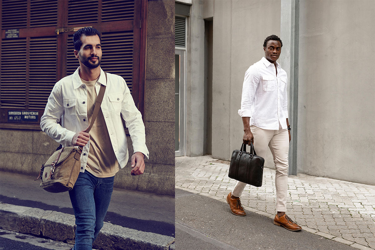 Men Style: What Leather Bags To Wear In 2020? - The Fashion Tag Blog