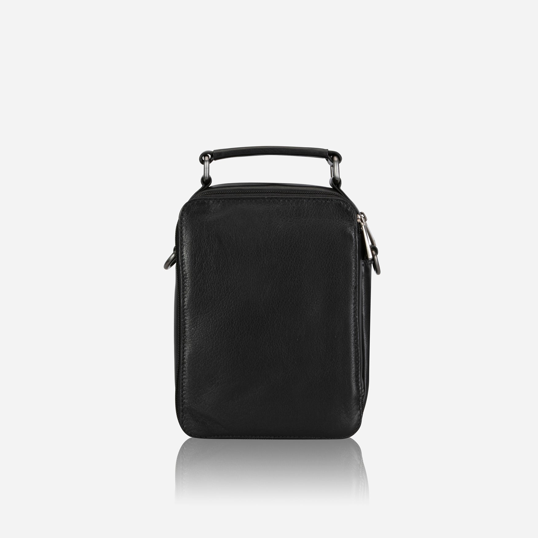 Gent's Bag With Top Handle, Black