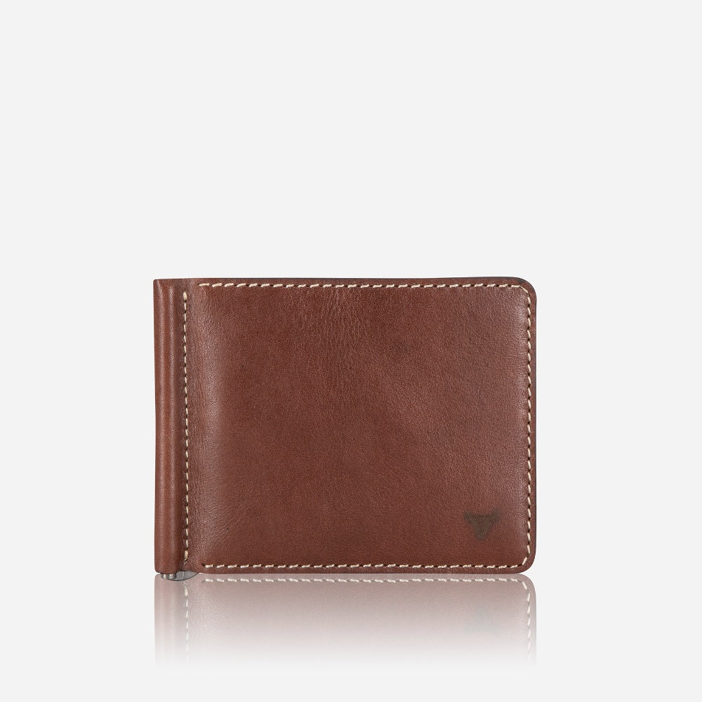 Brando Leather Wallet With Moneyclip, Brown – Brando Leather South Africa